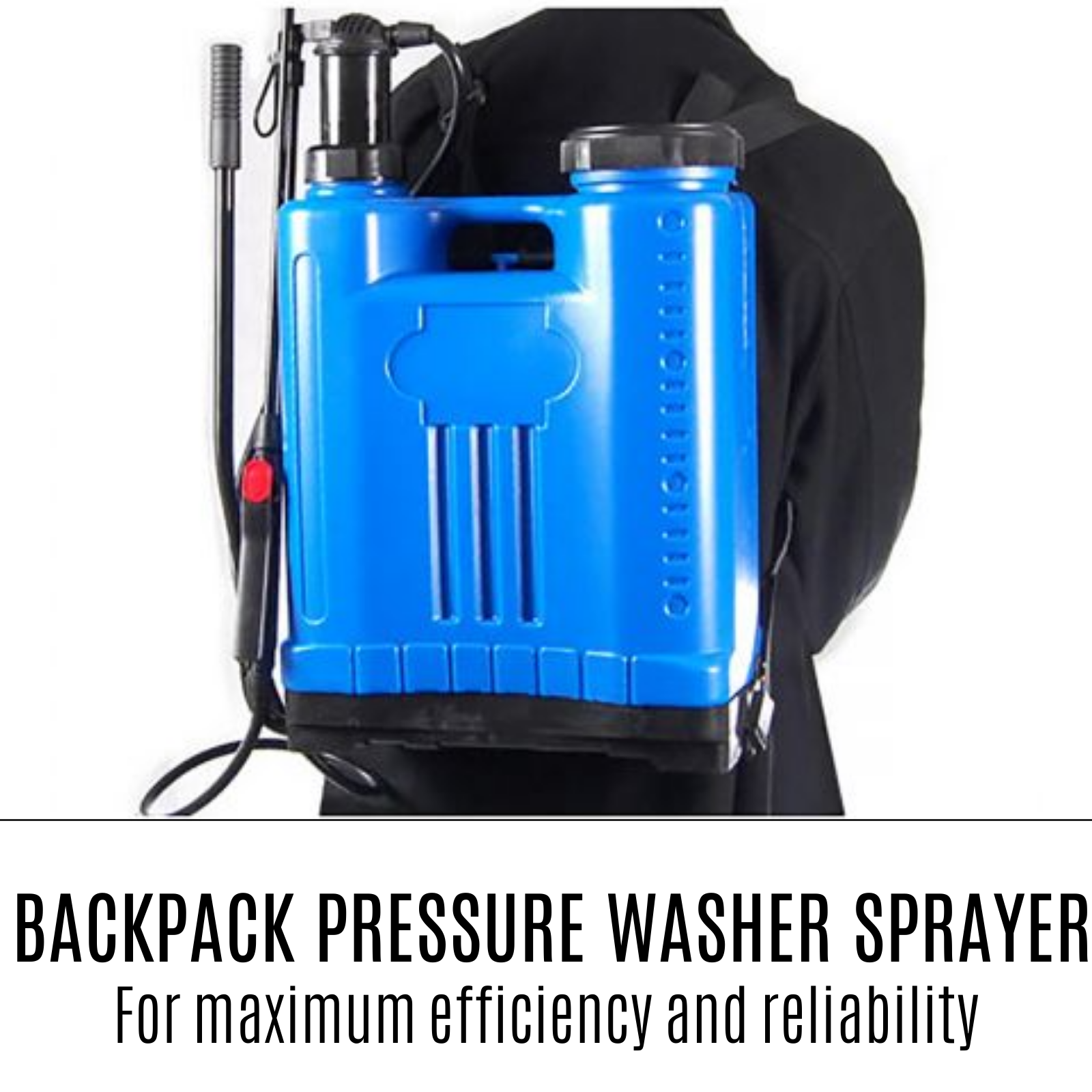 Backpack Weed Sprayer 20L High Pressure Washer Farm Garden Back