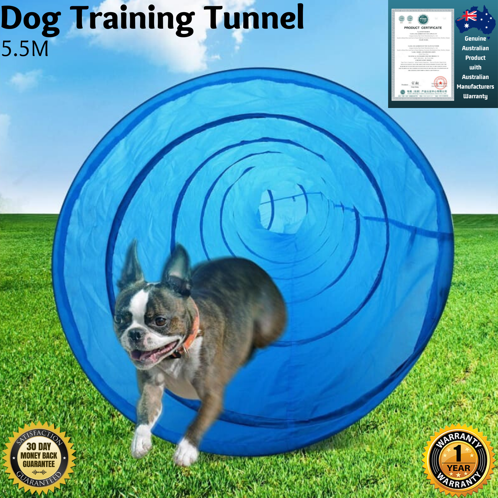agility training tunnel for dogs