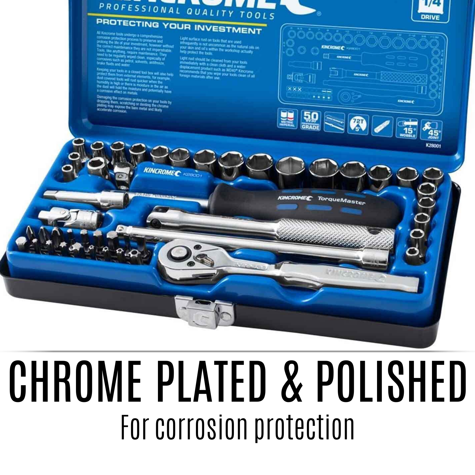 kincrome ratchet set