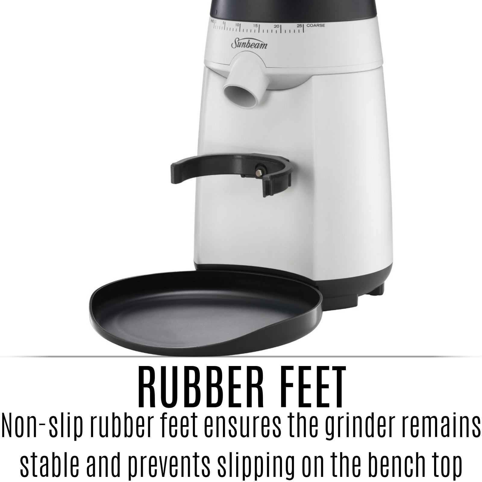 Sunbeam EM0440 GrindFresh Conical Burr Coffee Grinder Espresso Bean