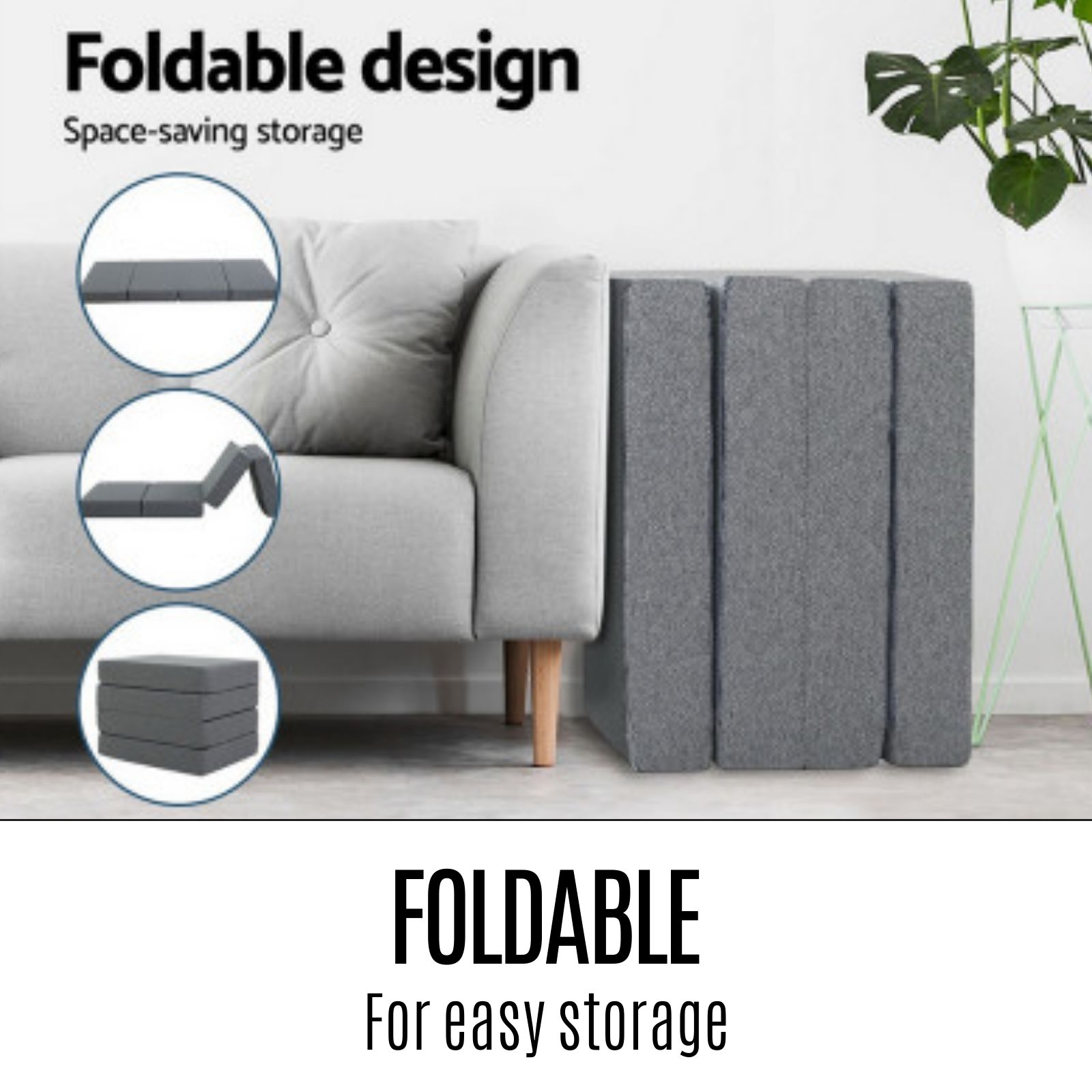 foldable foam mattress
