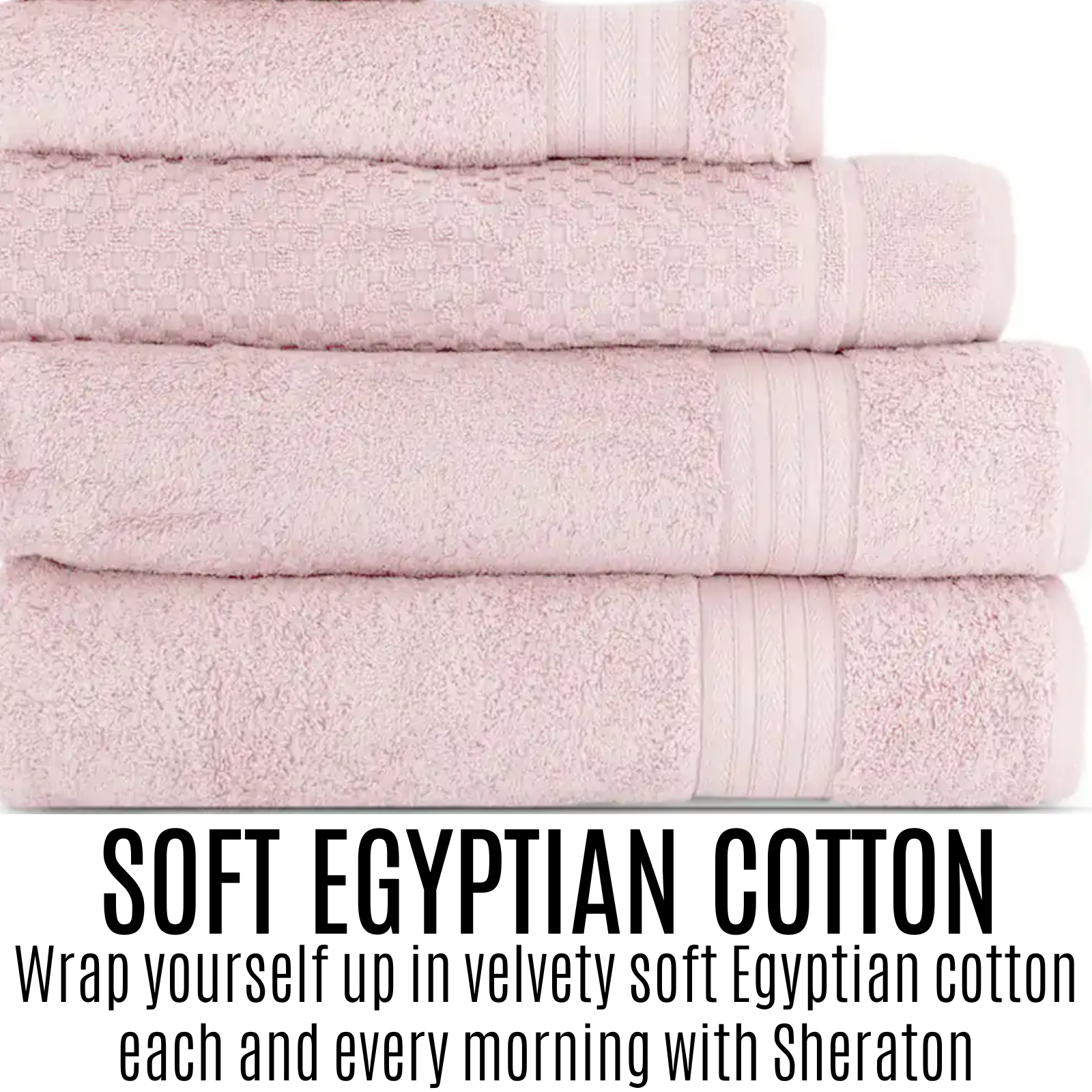Sheraton Egyptian Cotton 5-Piece Towel Set