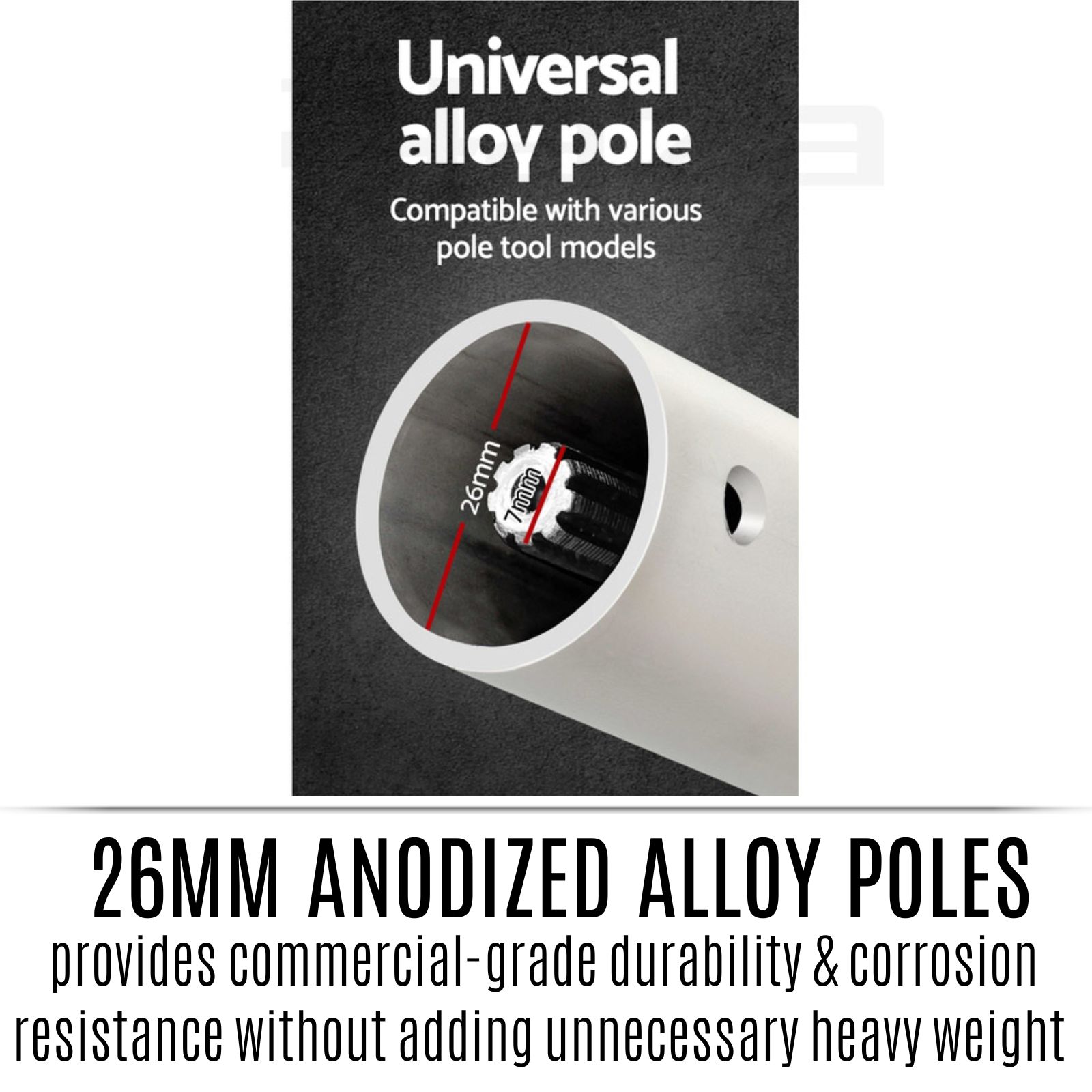 Four stroke pole pruner